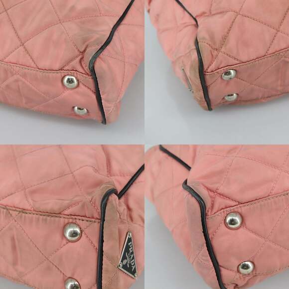 PRADA Shoulder Bag Nylon Pink - Picture 10 of 13